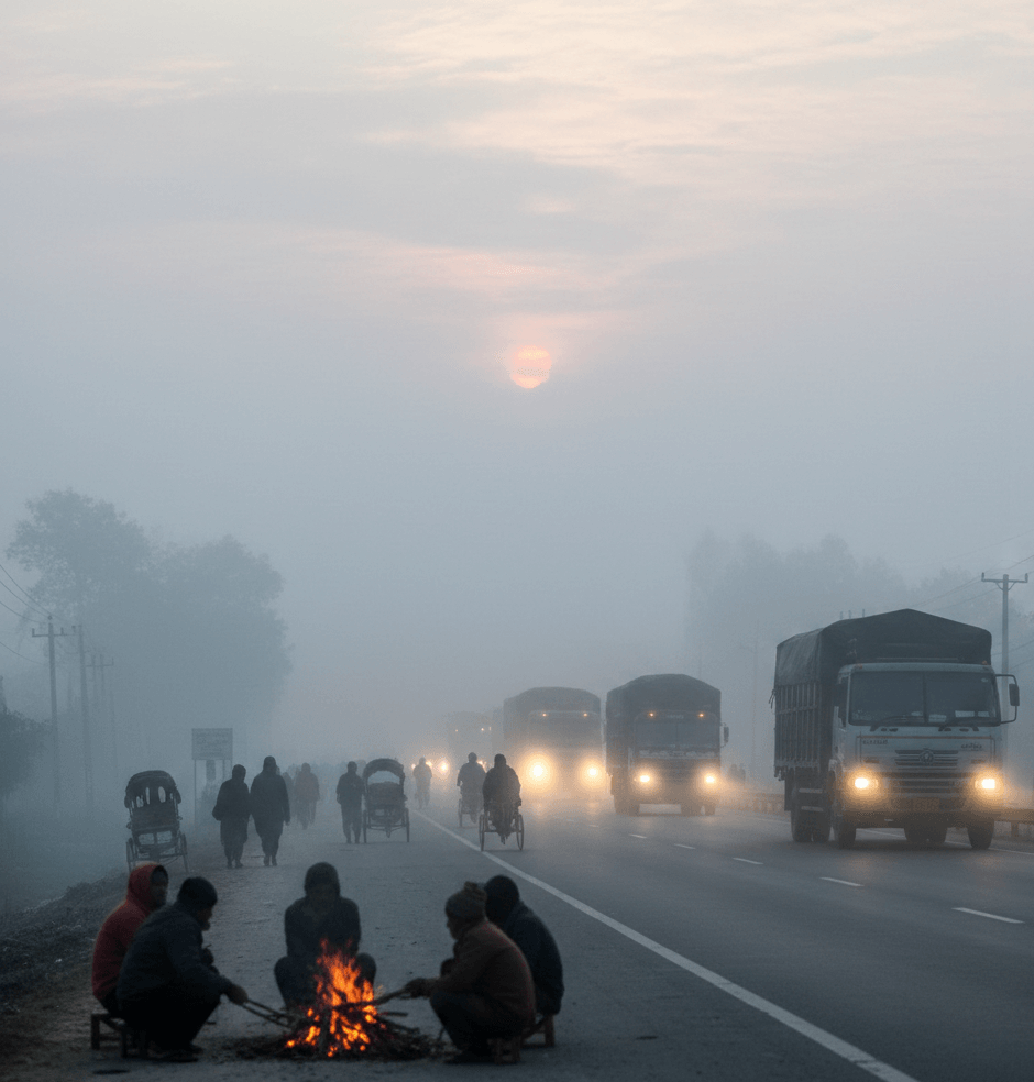 তীব্র শৈত্যপ্রবাহে কাঁপছে বাংলাদেশ: আবহাওয়া আপডেট - সত্যপাঠ